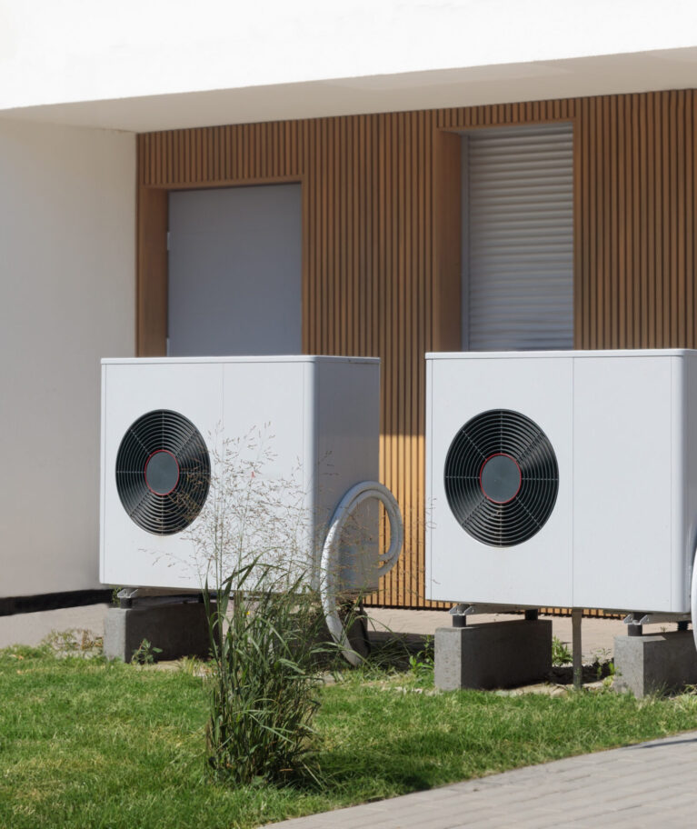 Equipamentos de alta eficiência para aquecimento sustentável.