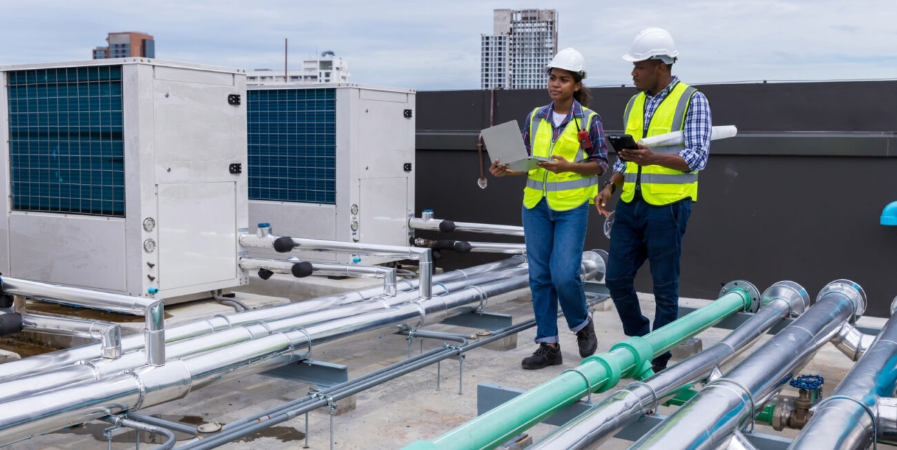 Soluções de climatização para hotéis, empresas e grandes áreas.